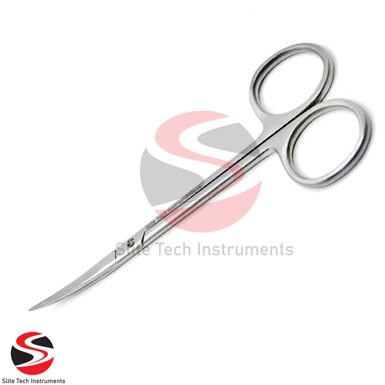 Iris Schere Gebogen 11,5 cm – Chirurgische Edelstahl-Fadenschere - Image 3