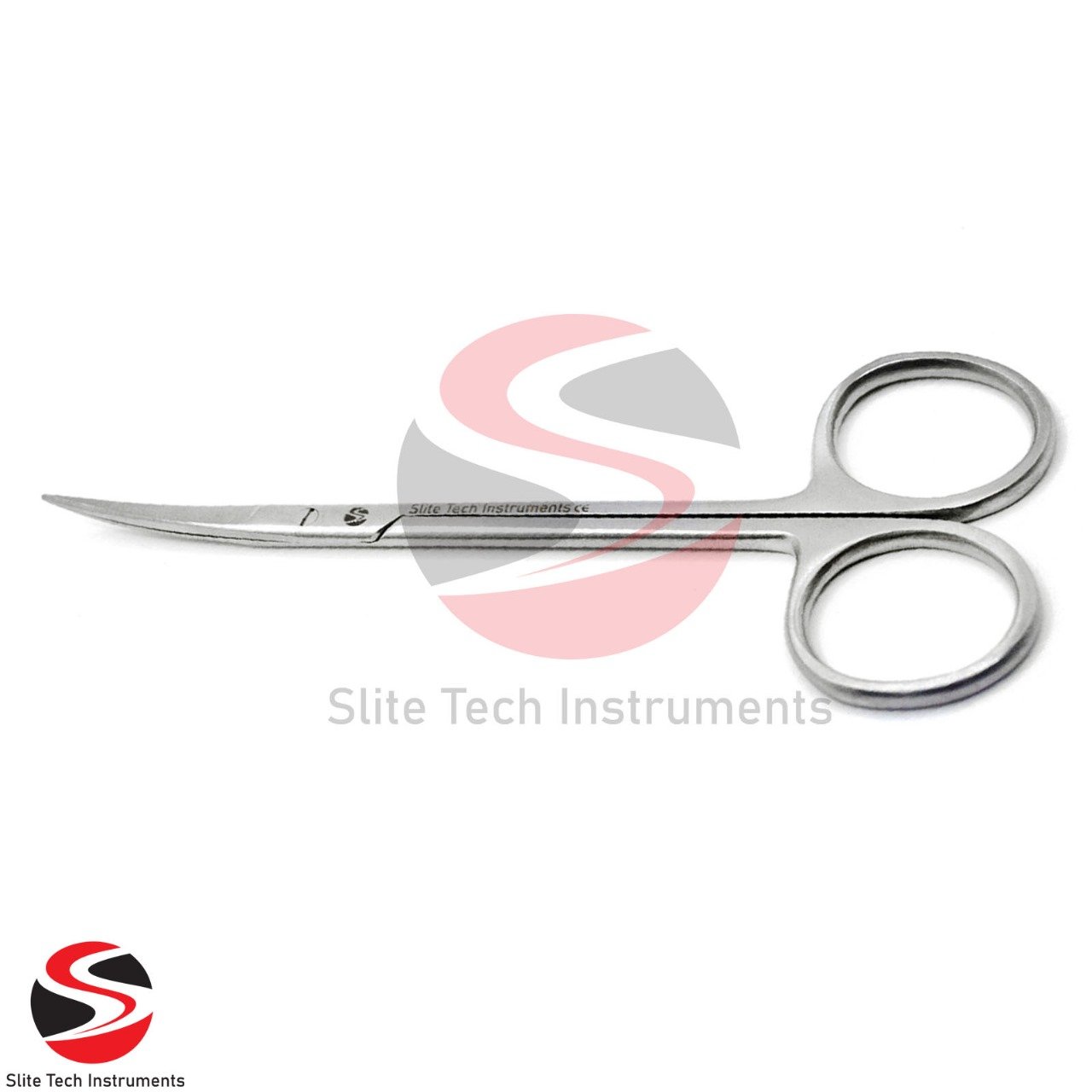 Iris Schere Gebogen 11,5 cm – Chirurgische Edelstahl-Fadenschere - Image 2