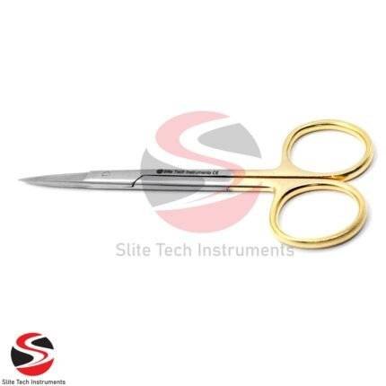 Iris Schere Gerade TC 11,5 cm – Detailansicht der scharfen Klingen und ergonomischen Griffe