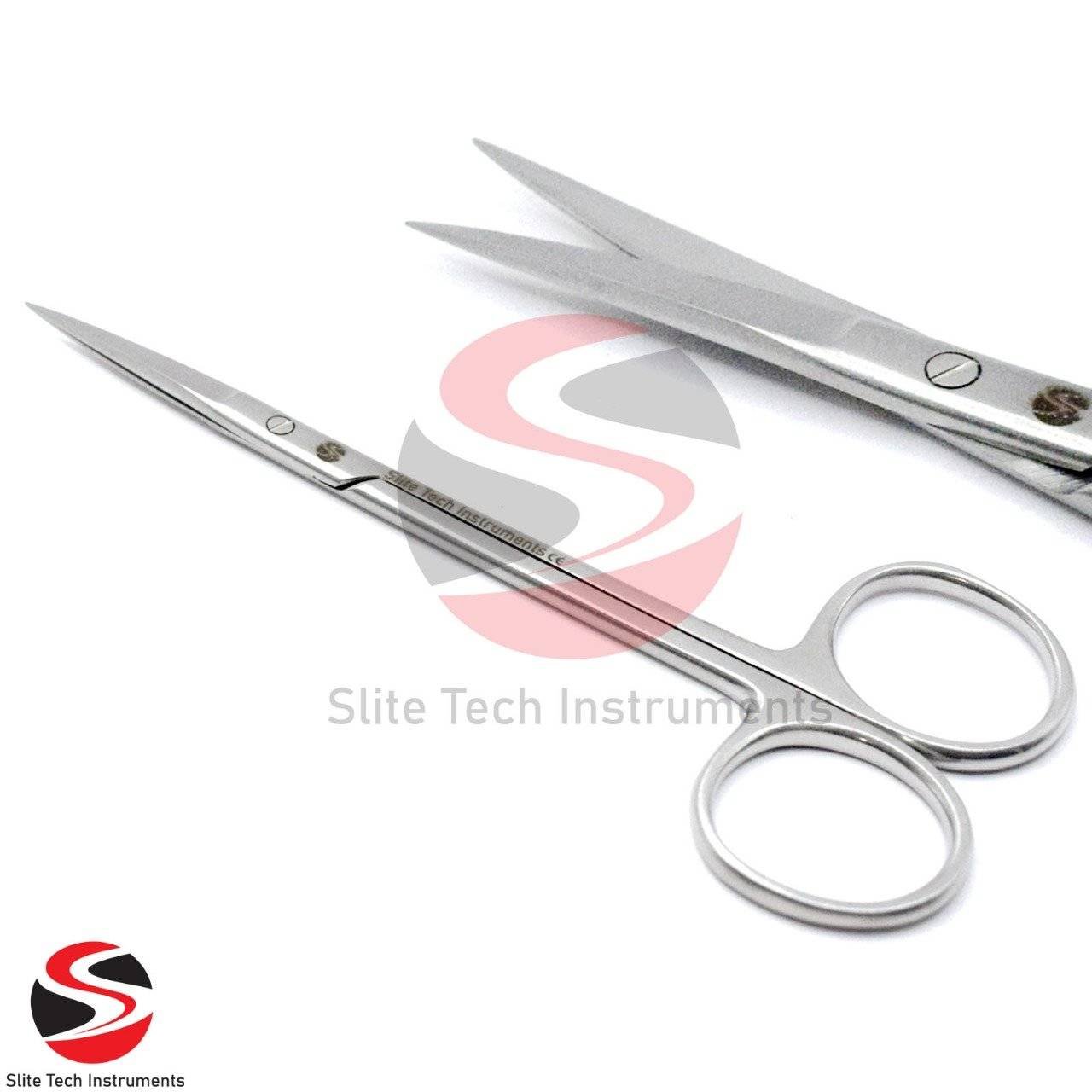 Irisschere Gerade chirurgische Schere Präparierschere Fadenschere Dental 11,5 cm