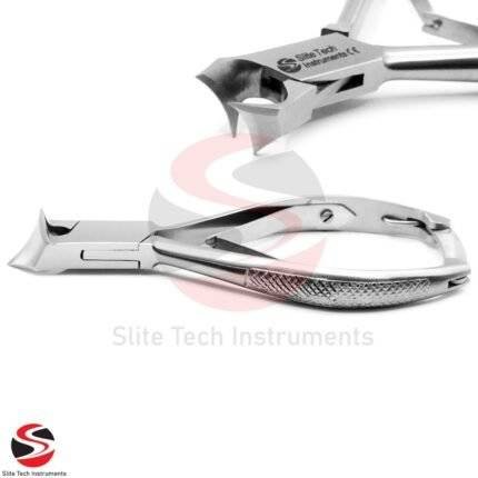 Mondförmiger Nagelschneider 14 cm – Edelstahl Kopfschneider für dicke Zehennägel