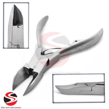 PROFI Nagelzange Fußnagelzange 12cm Pediküre NEU Edelstahl Nagelschere