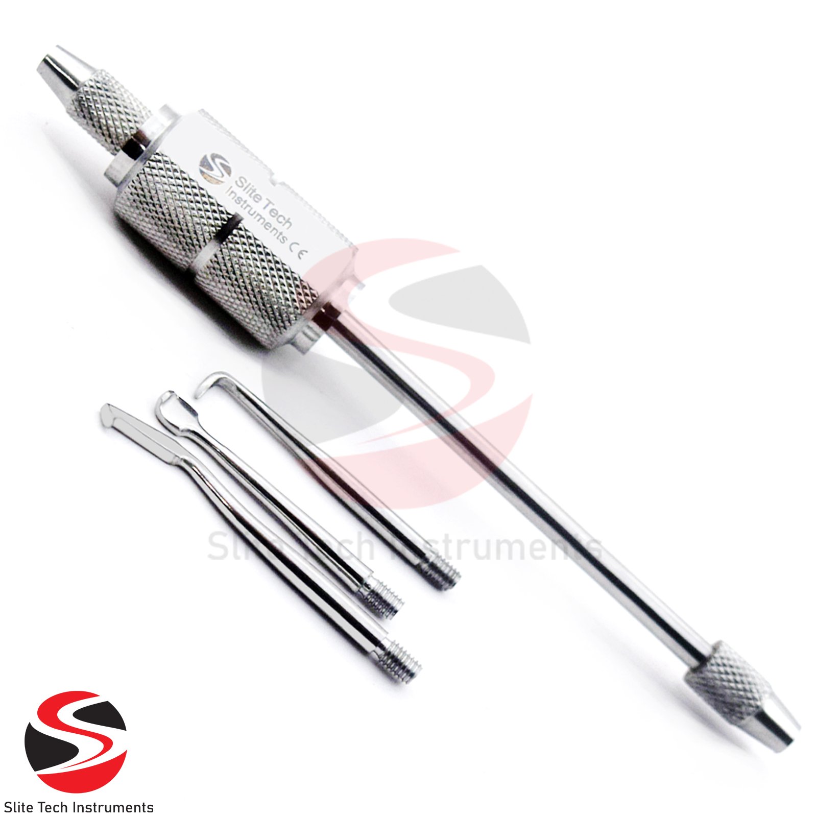 Zahnarzt Kronenentferner Manueller Brückenlöser Prothesenlöser Mit 3 Anhängen