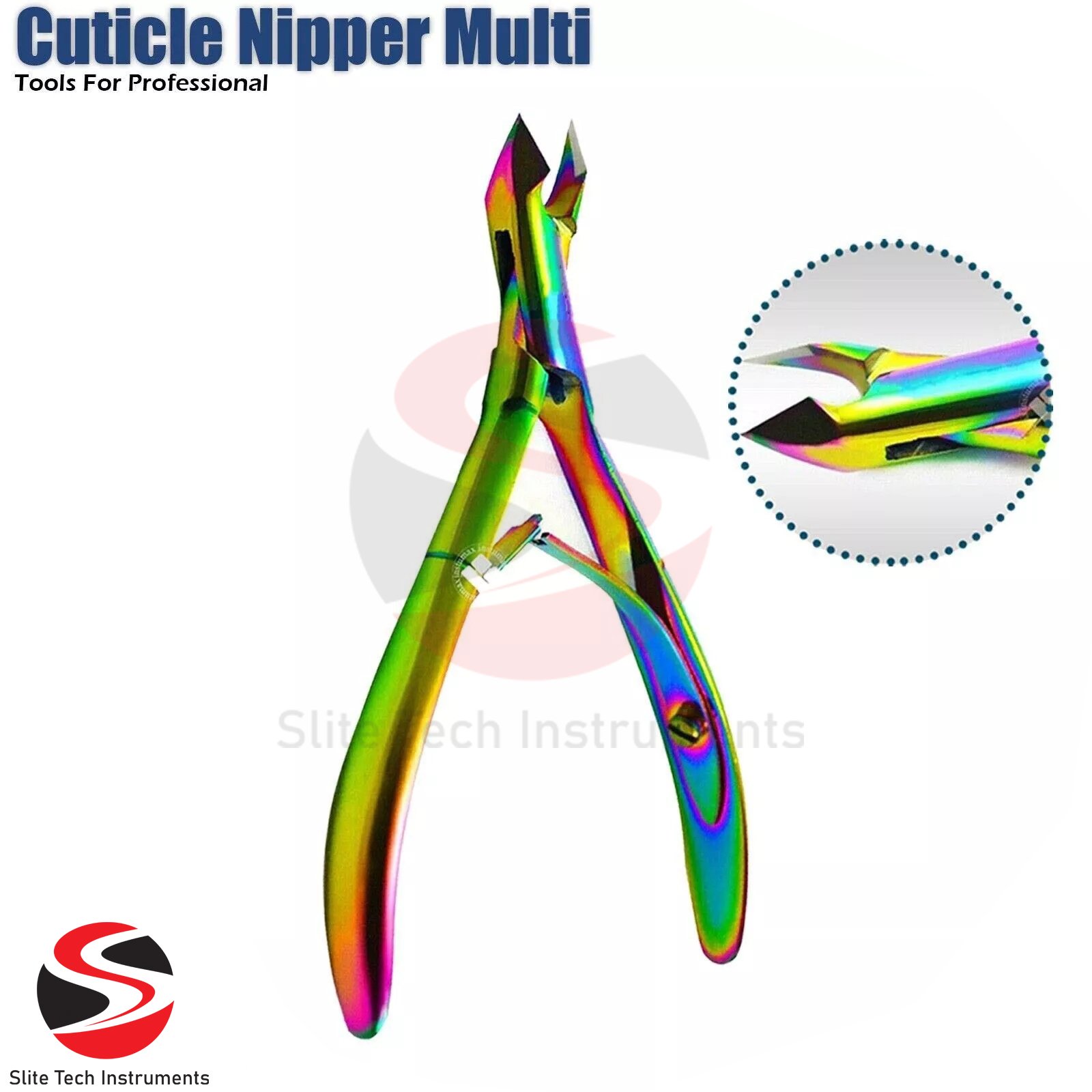 Nagelhautzange Maniküre Pediküre Nagelzange Edelstahl Rostfrei ca. 10 cm - Image 2