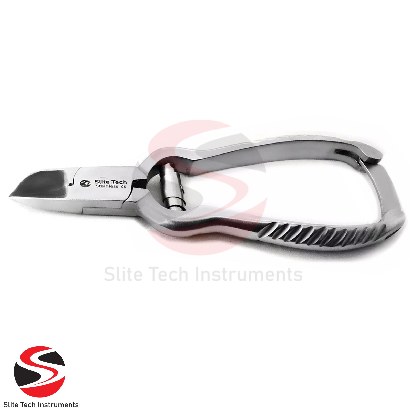 Profi Kraft Nagelzange Fußnagelzange Edelstahl Nagelschere 14 cm Pufferfeder - Image 2