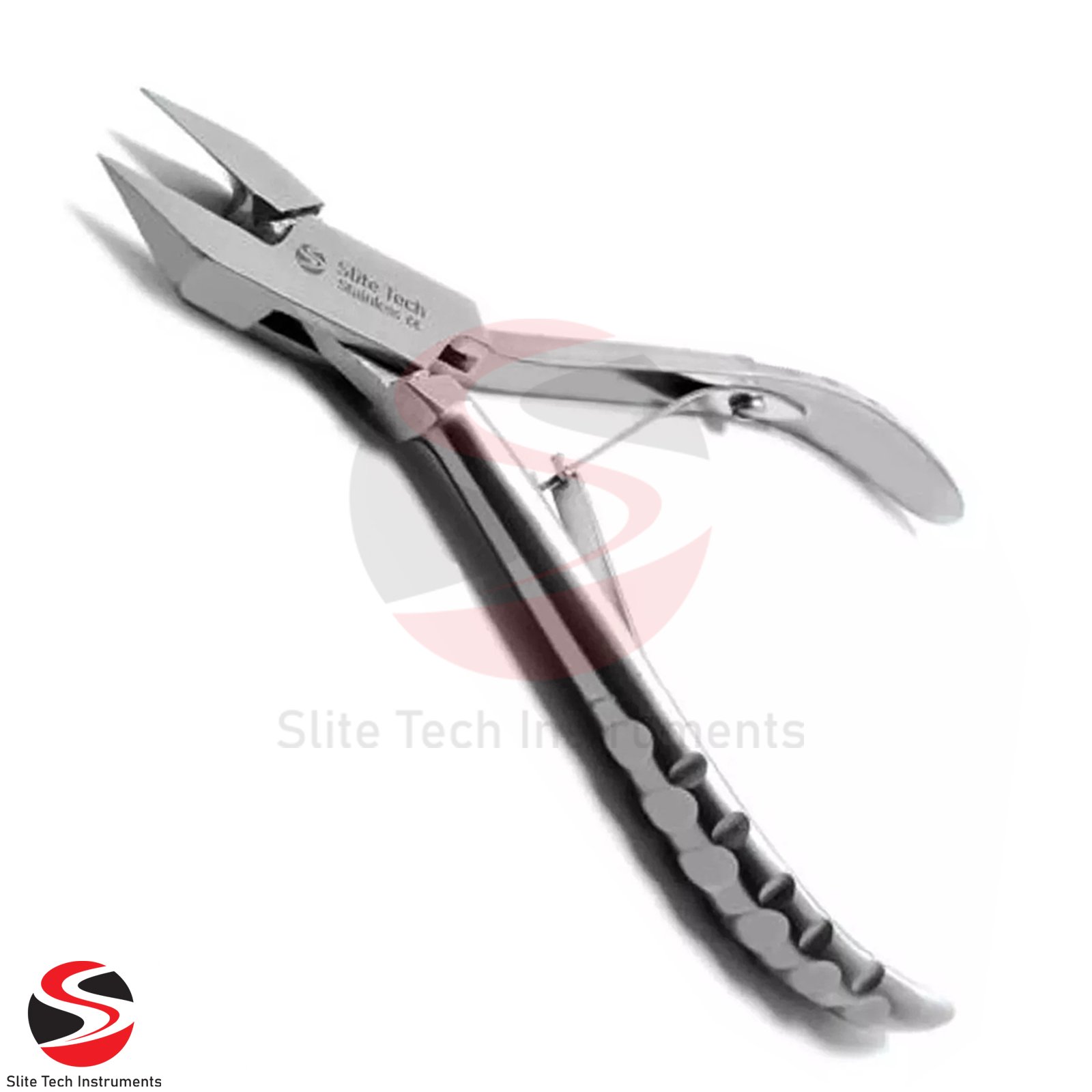 Extra Feine Nagelzange Eckenzange für eingewachsene Nägel 14 cm Edelstahl Spitz - Image 2