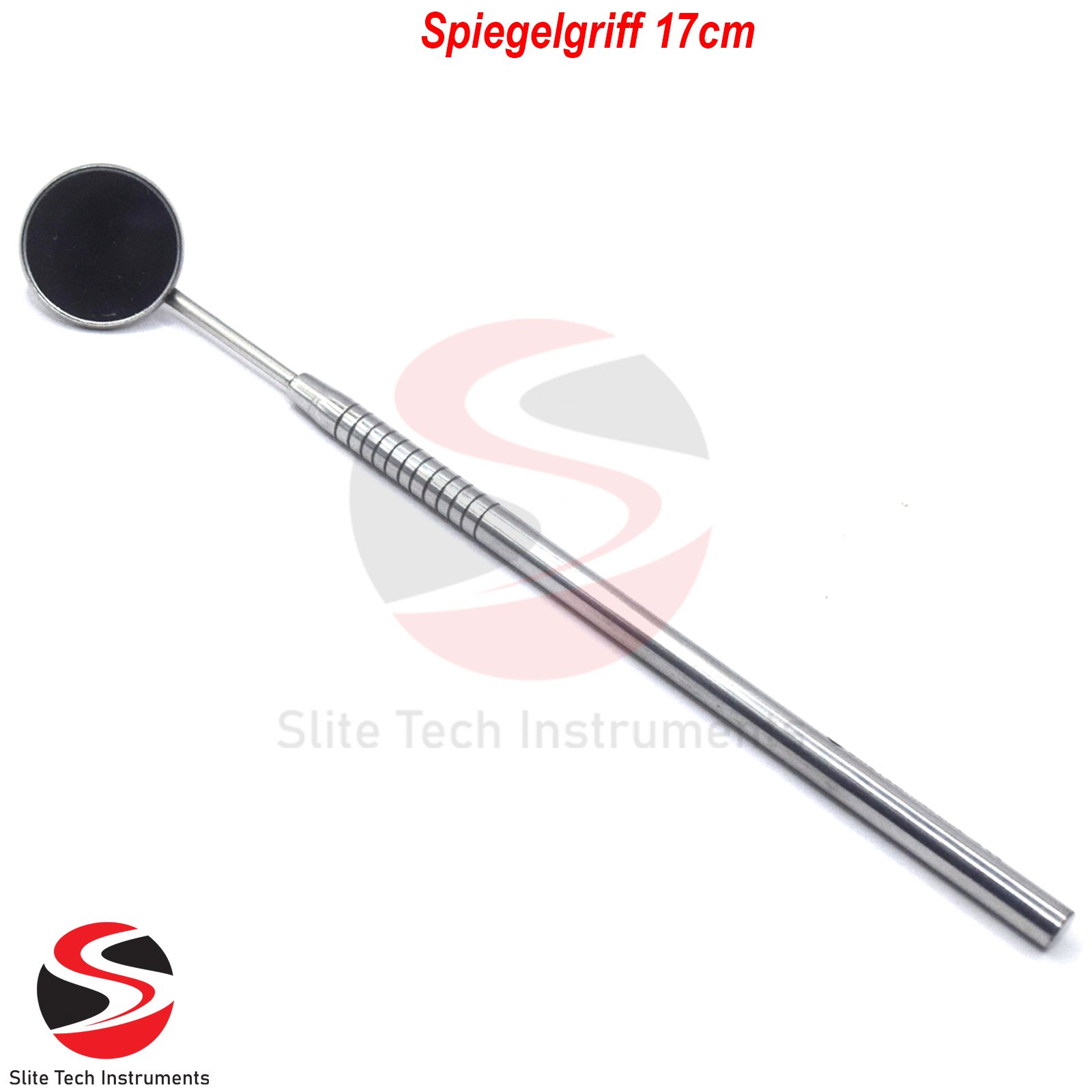 Dentist Zahnreinigung Spiegelgriff 17cm Zahnpflege Zahnsonde CE-Zertifiziert - Image 3