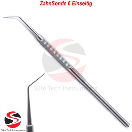 Dentist Zahnreinigung ZahnSonde 6 Einseitig Zahnpflege Zahnsonde CE-zertifiziert