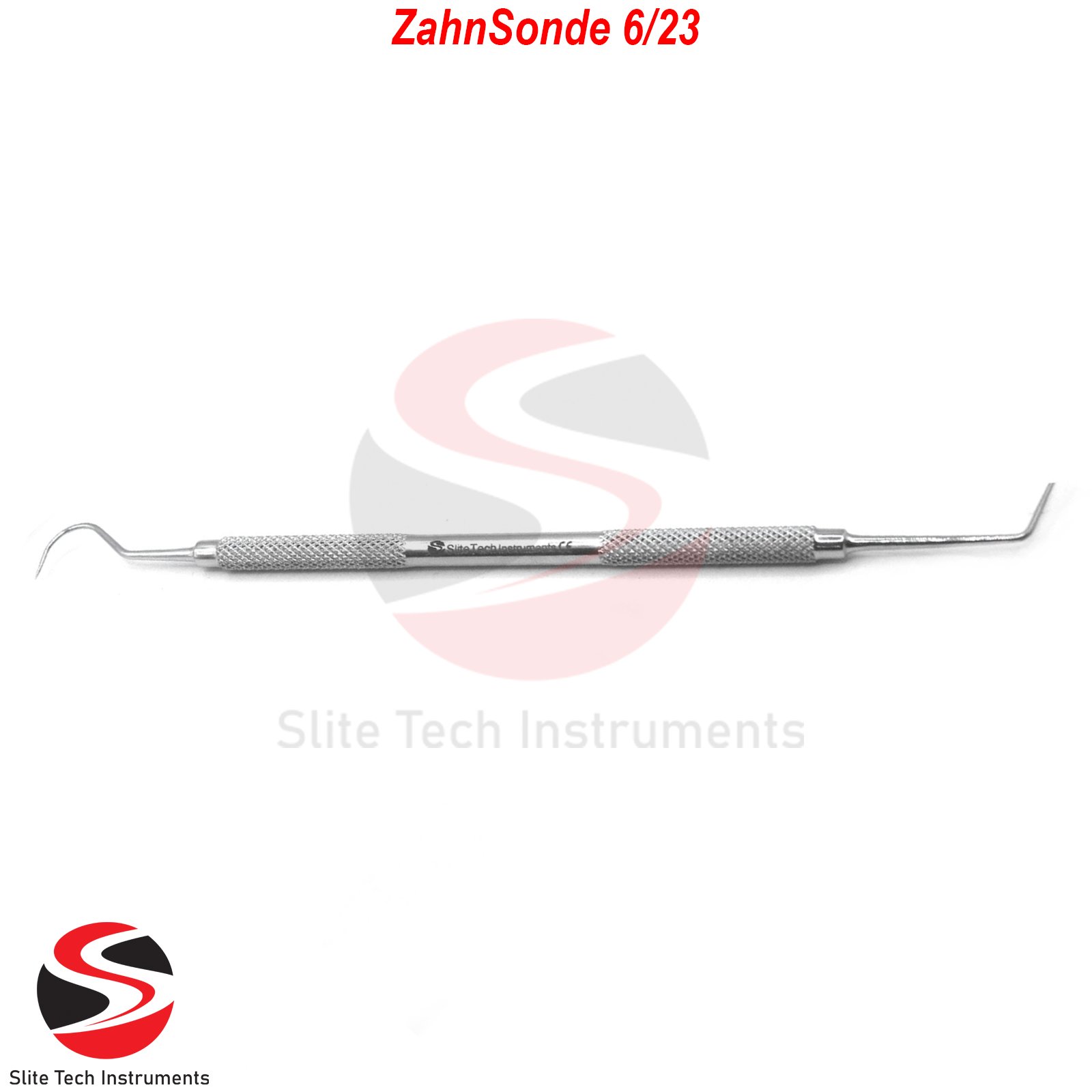 Dentist Zahnreinigung Zahnsonde 6/23 Zahnpflege Zahnsonde CE-zertifiziert - Image 3