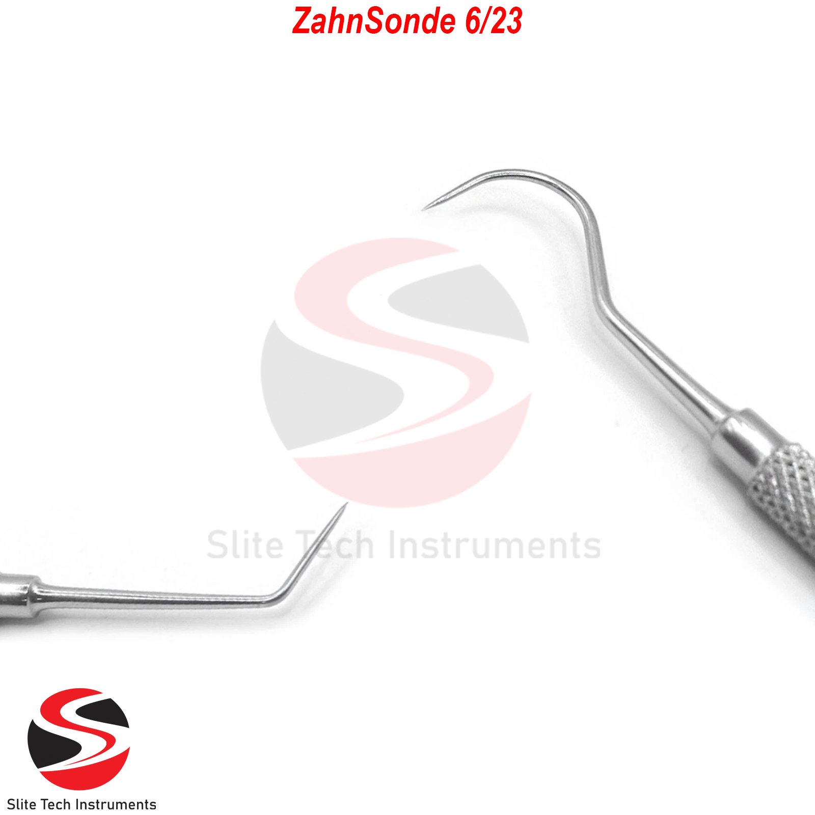 Dentist Zahnreinigung Zahnsonde 6/23 Zahnpflege Zahnsonde CE-zertifiziert - Image 2