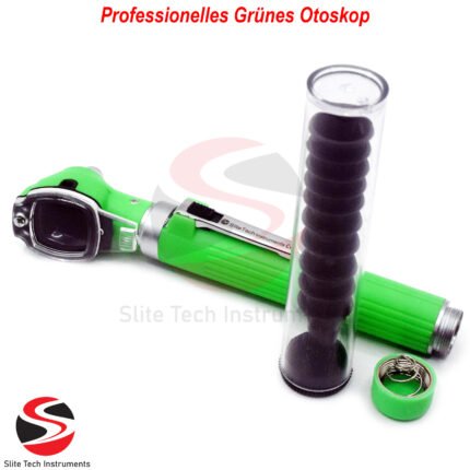 Professionelles Grünes Otoskop Ohrlicht Ohrspiegel Otologie (Green Otoskop)