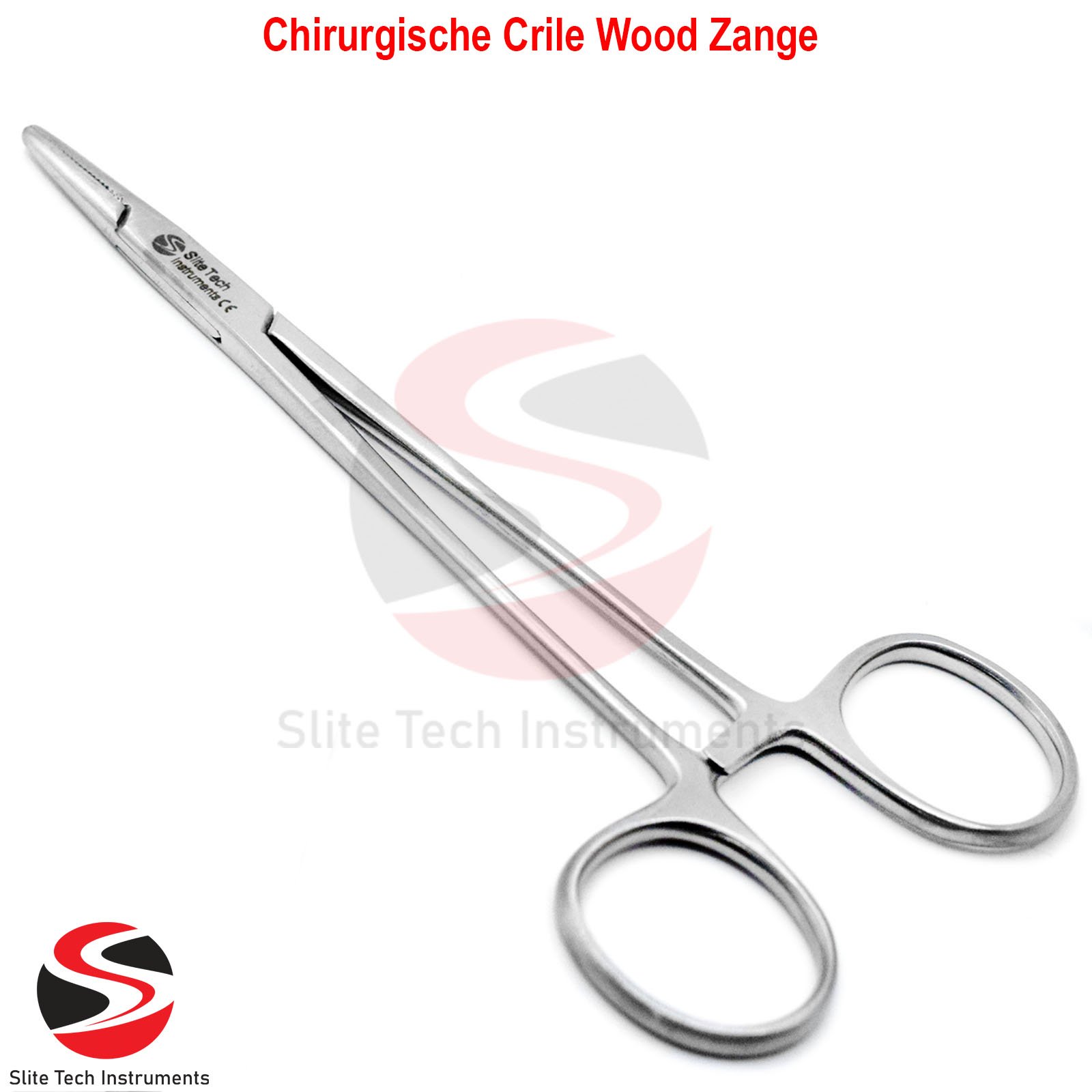 “Chirurgischer Nadelhalter Crile Wood Zange– OP Naht Halter Instrumente Chirurgie“ - Image 2