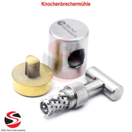 Knochenbrechermühle Knochenmühle Edelstahlwerkzeug Dentallabor Instrumente