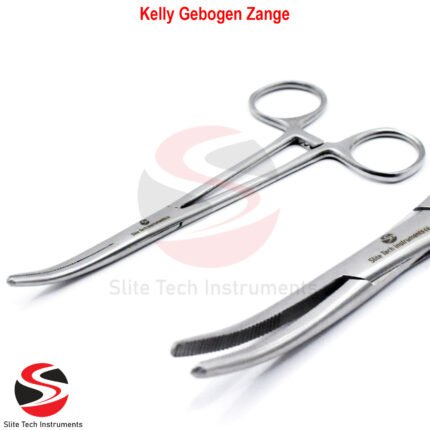 “Chirurgischer Kelly Gebogen Zange– OP Naht Halter Instrumente Chirurgie“