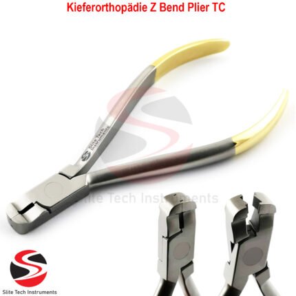 Kieferorthopädie Z-Biegezange TC Drahtbiegezange Dental KFO Orthodontische Zange