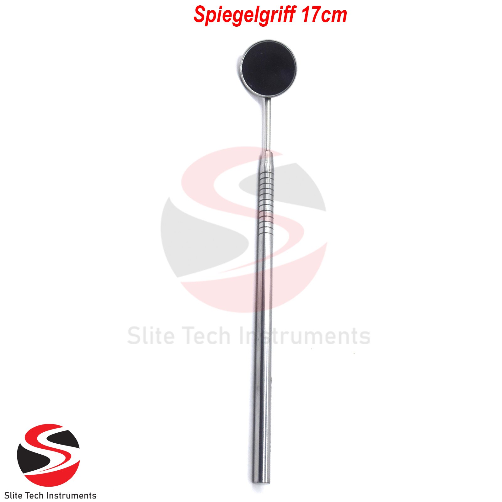 Dentist Zahnreinigung Spiegelgriff 17cm Zahnpflege Zahnsonde CE-Zertifiziert - Image 2