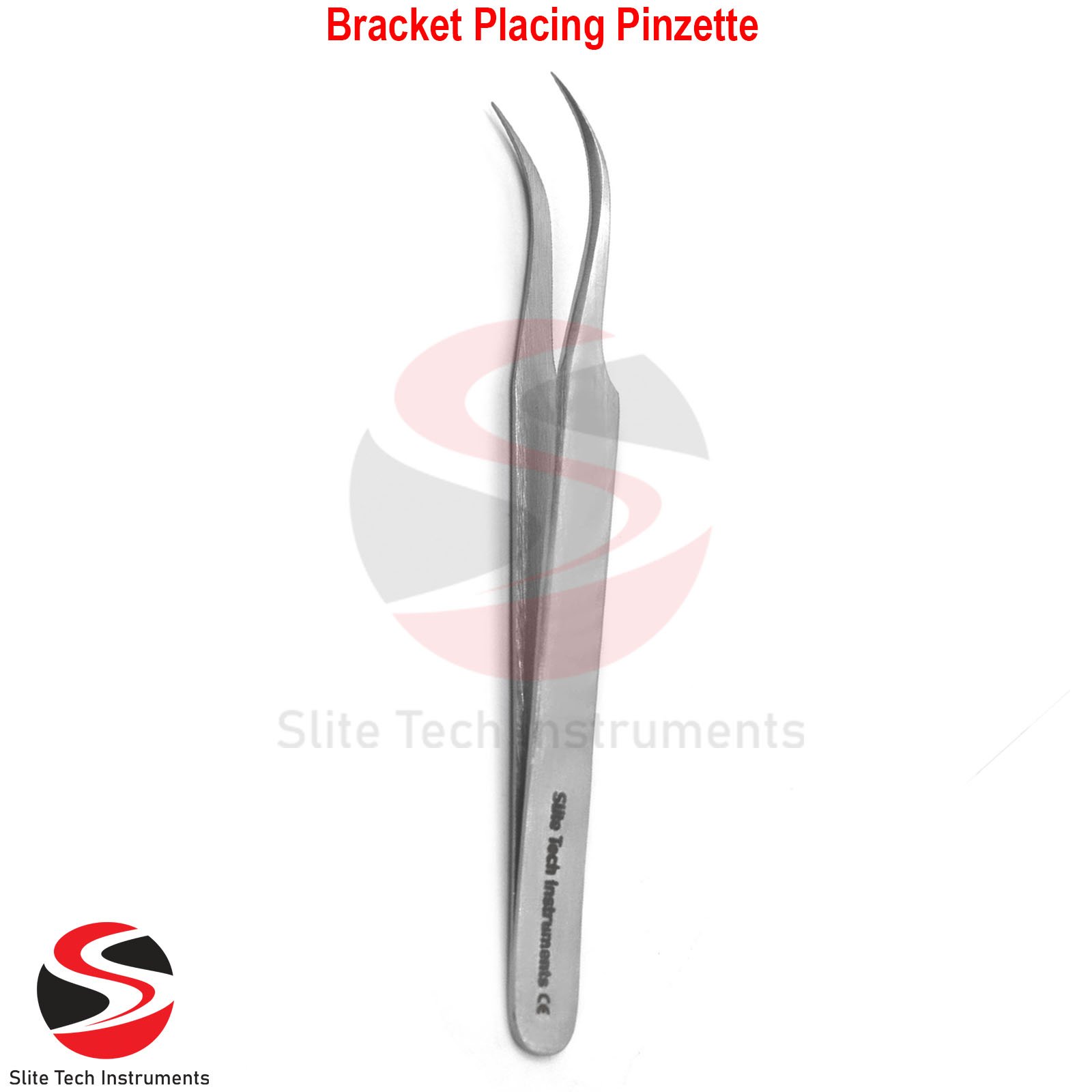 Medizinische Chirurgische Profi Bracket Placing Pinzette Chirurgische Pinzette Dental - Image 2