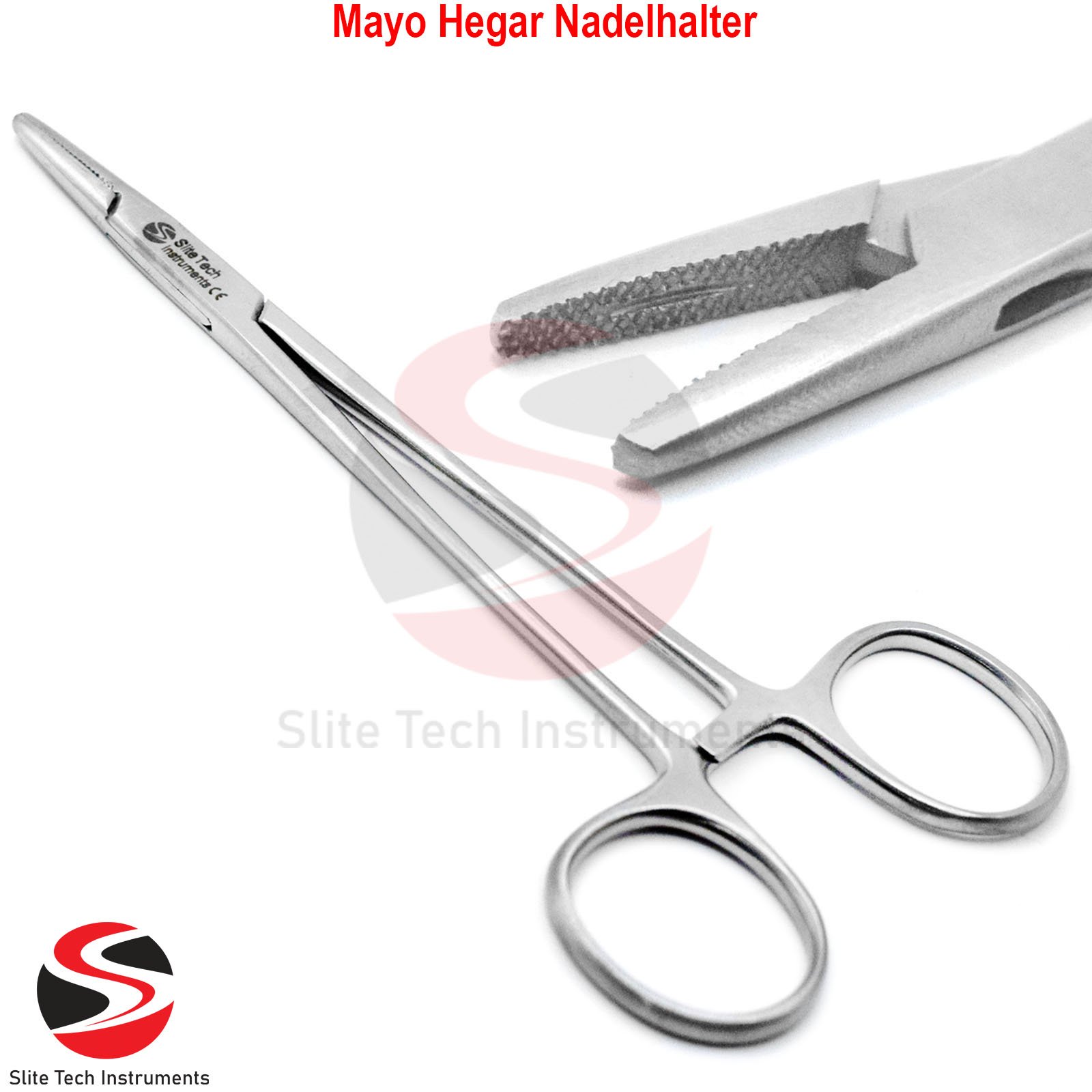 "Mayo Hegar Nadelhalter Chirurgisch – OP Naht Halter Instrumente Chirurgie"