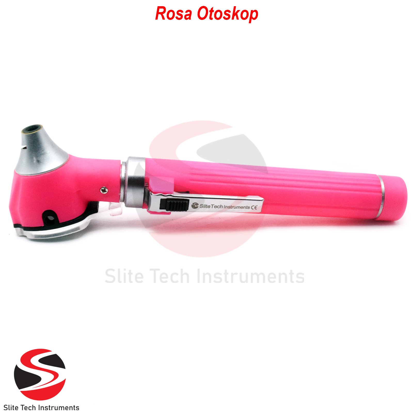 Professionelles Rosa Otoskop Ohrlicht Ohrspiegel Otologie (Pink Otoskop) - Image 3