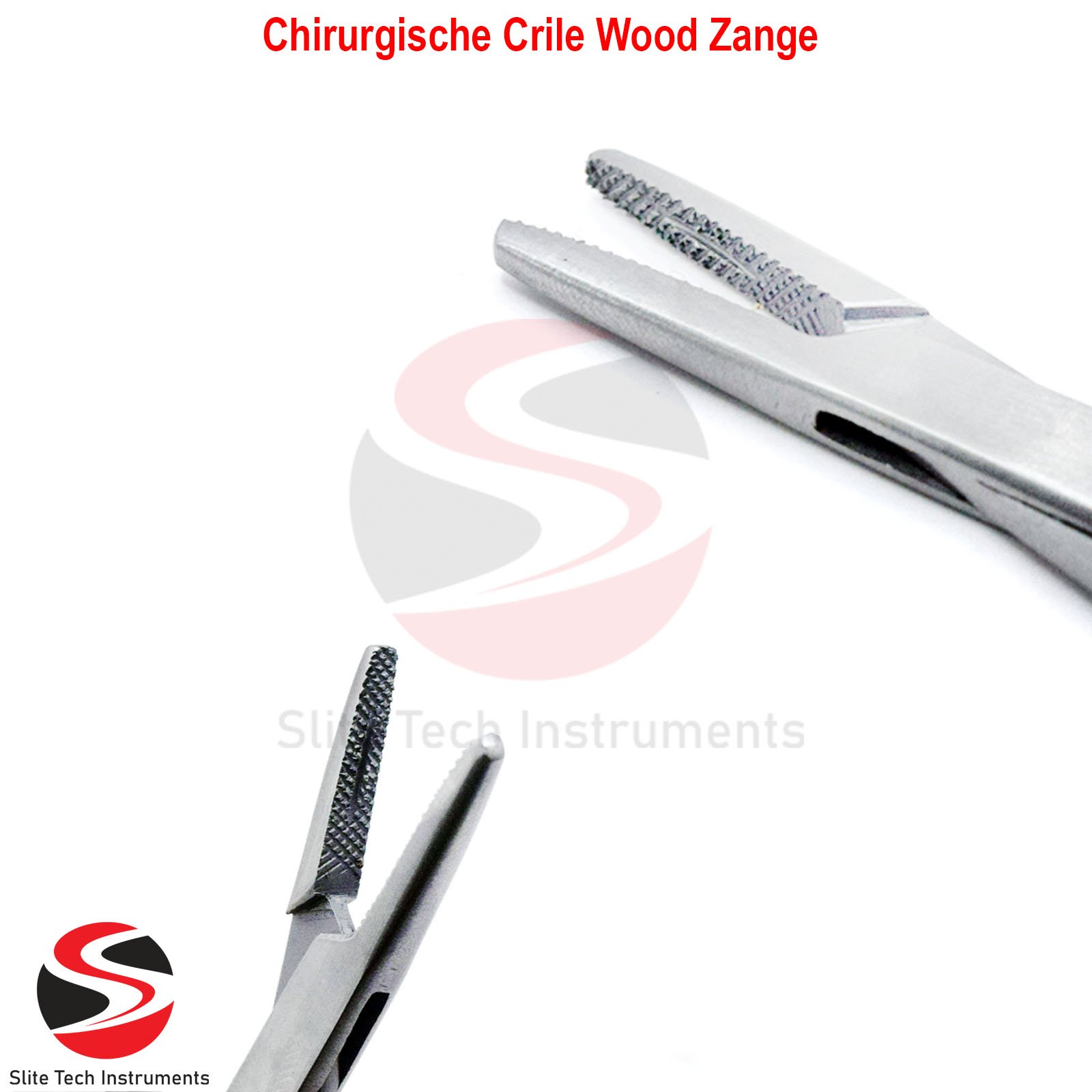 “Chirurgischer Nadelhalter Crile Wood Zange– OP Naht Halter Instrumente Chirurgie“ - Image 3