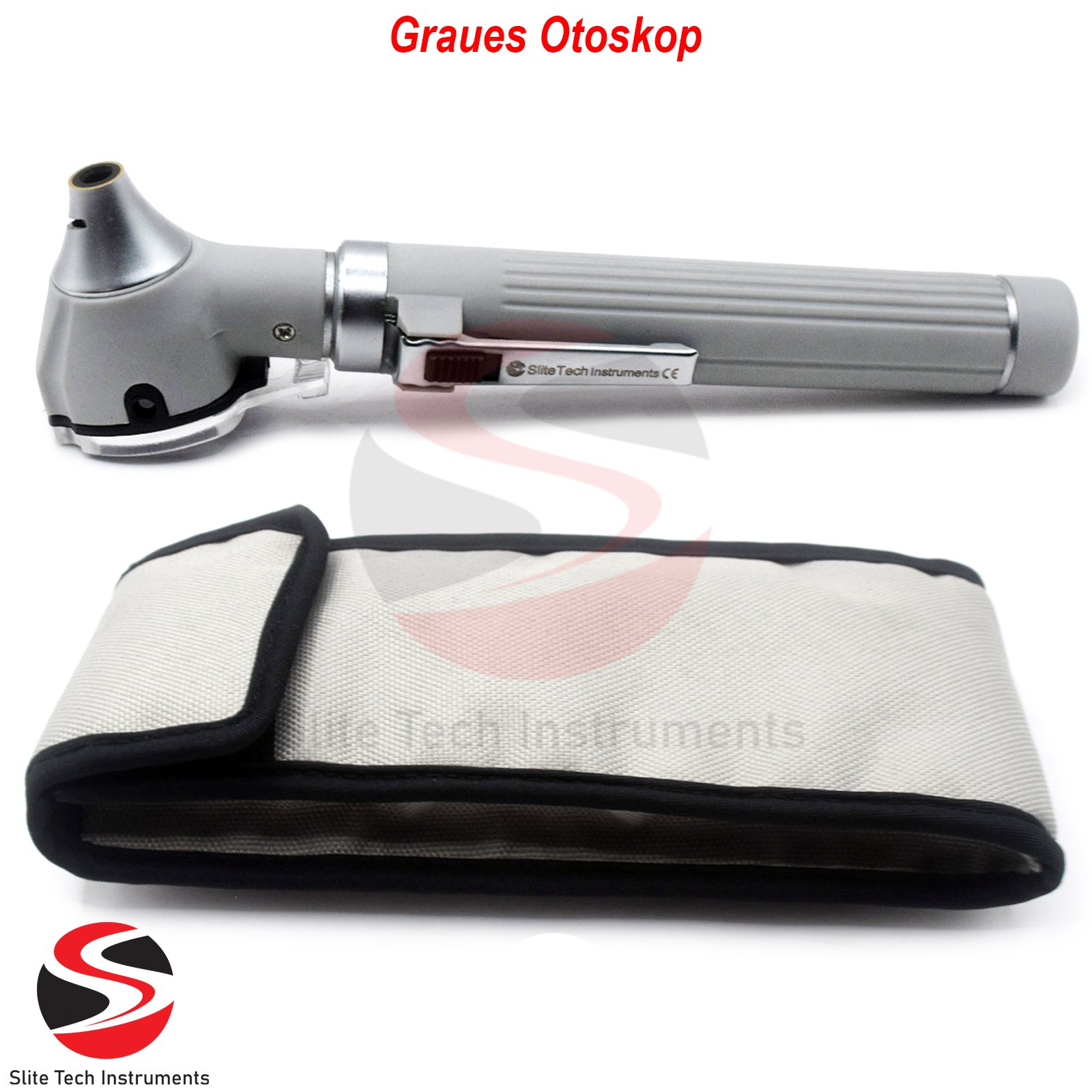 Professionelles Otoskop Graues Ohrlicht Ohrspiegel Otologie (Graues Otoskop)