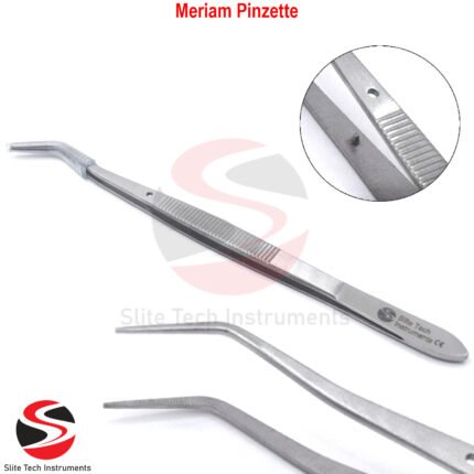 "Medizinische Chirurgische Meriam Pinzette Dental CE Edelstahl Profi"
