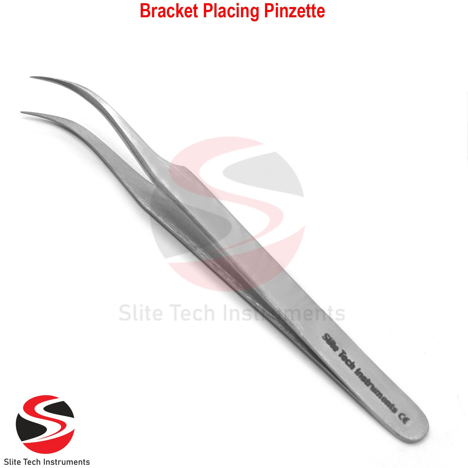 Medizinische Chirurgische Profi Bracket Placing Pinzette Chirurgische Pinzette Dental - Image 3