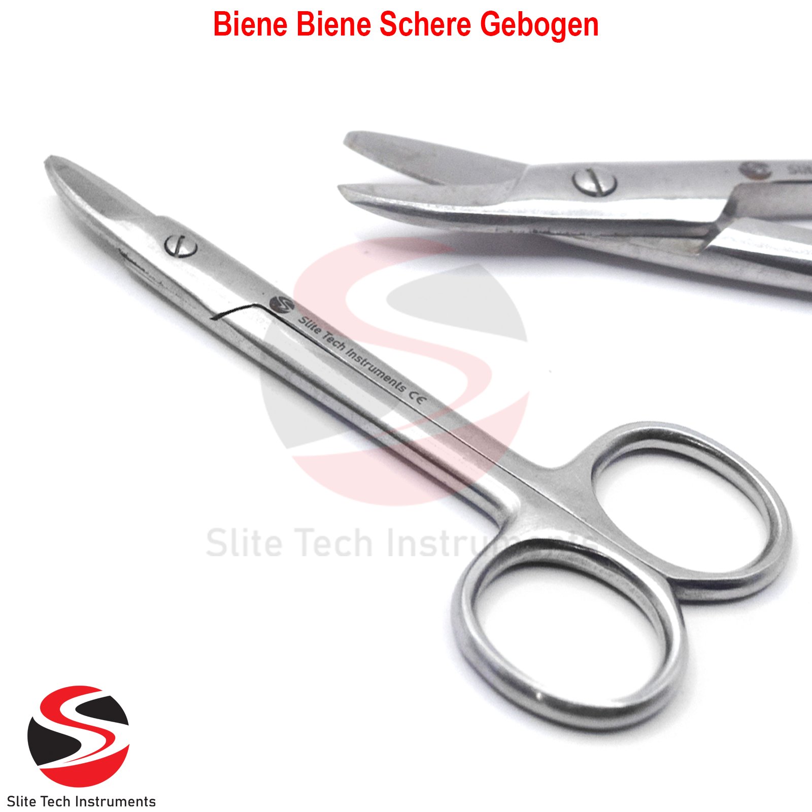 Chirurgische Biene Biene Gebogen Schere – OP– Medizin Schere Instrumente