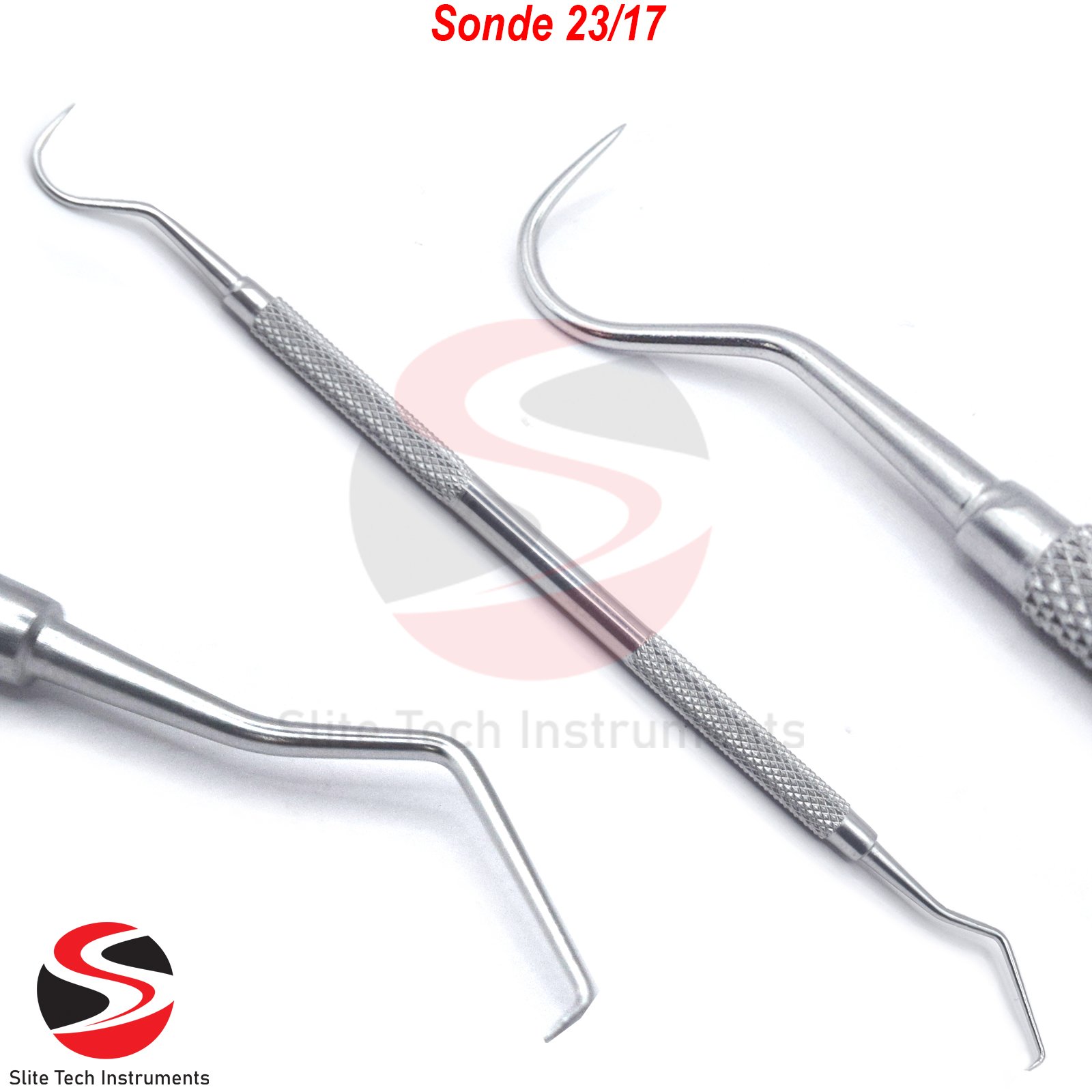 Dentist Zahnreinigung Sonde23/17 Zahnpflege Zahnsonde CE-zertifiziert