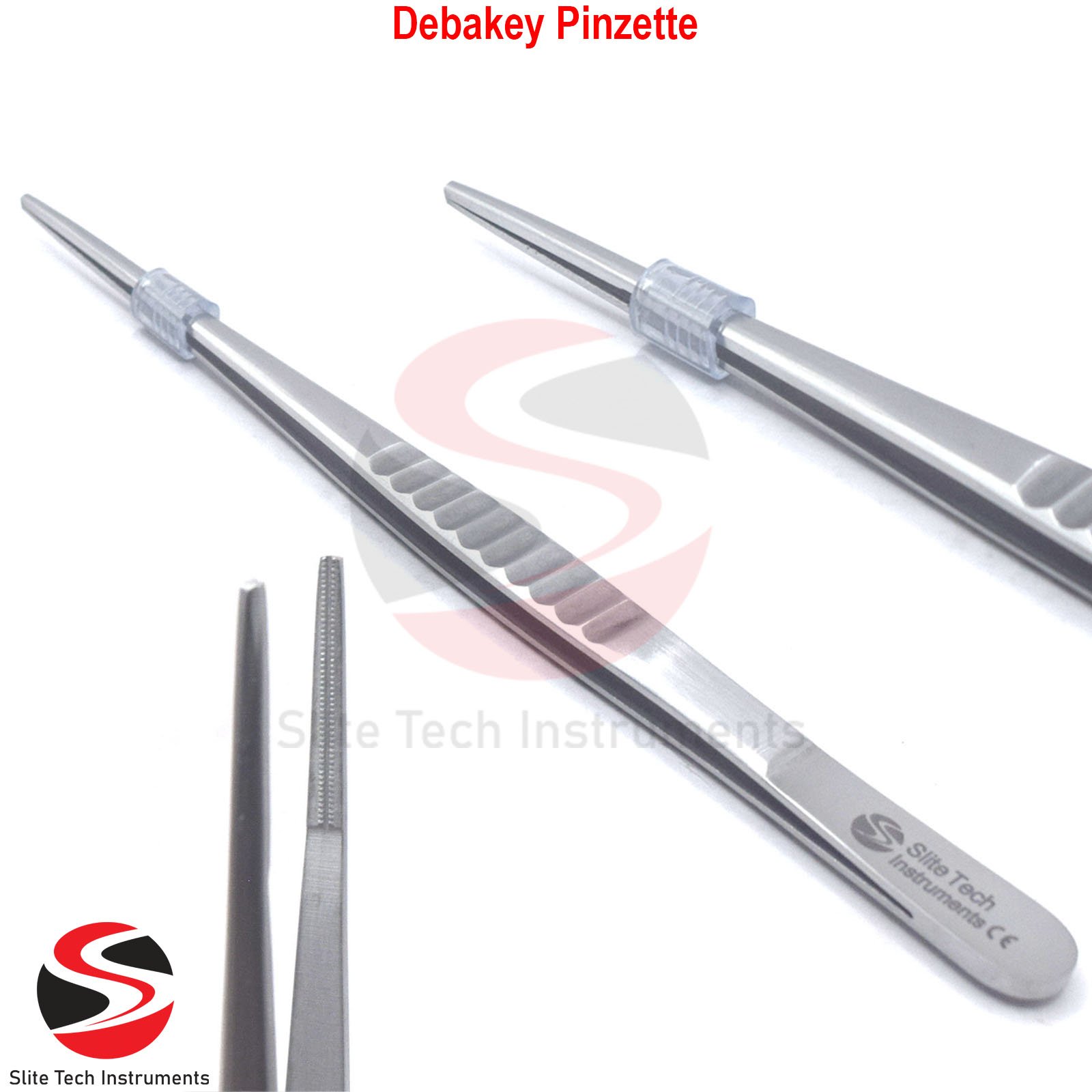 Medizinische Chirurgische Profi Debakey Pinzette Chirurgische Dental CE