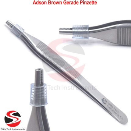 Medizinische Adson Brown Gerade Pinzette Profi Chirurgische Pinzette Dental
