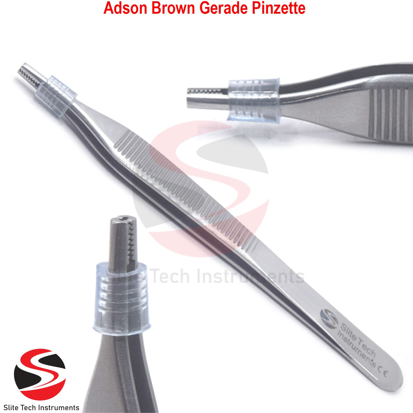 Medizinische Adson Brown Gerade Pinzette Profi Chirurgische Pinzette Dental