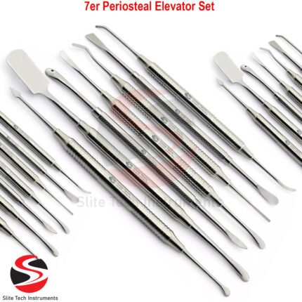 7er Set Periosteal Elevators Periost Sinusift Implantat Aufzug Zahn Instrumente