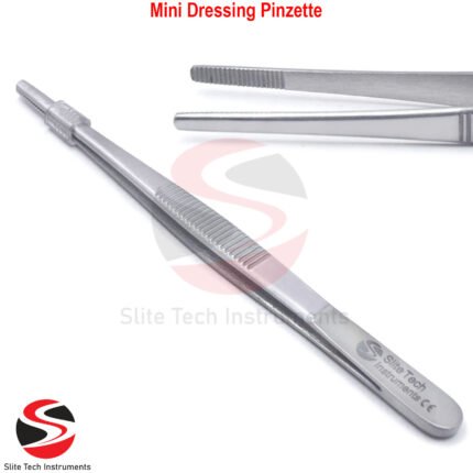 “Medizinische Chirurgische Mini Dressing Pinzette Dental CE Edelstahl Profi”