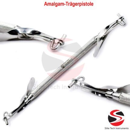 “Amalgam Trägerpistole Spritze Dental Füllung Restauration Träger Labor Zange”