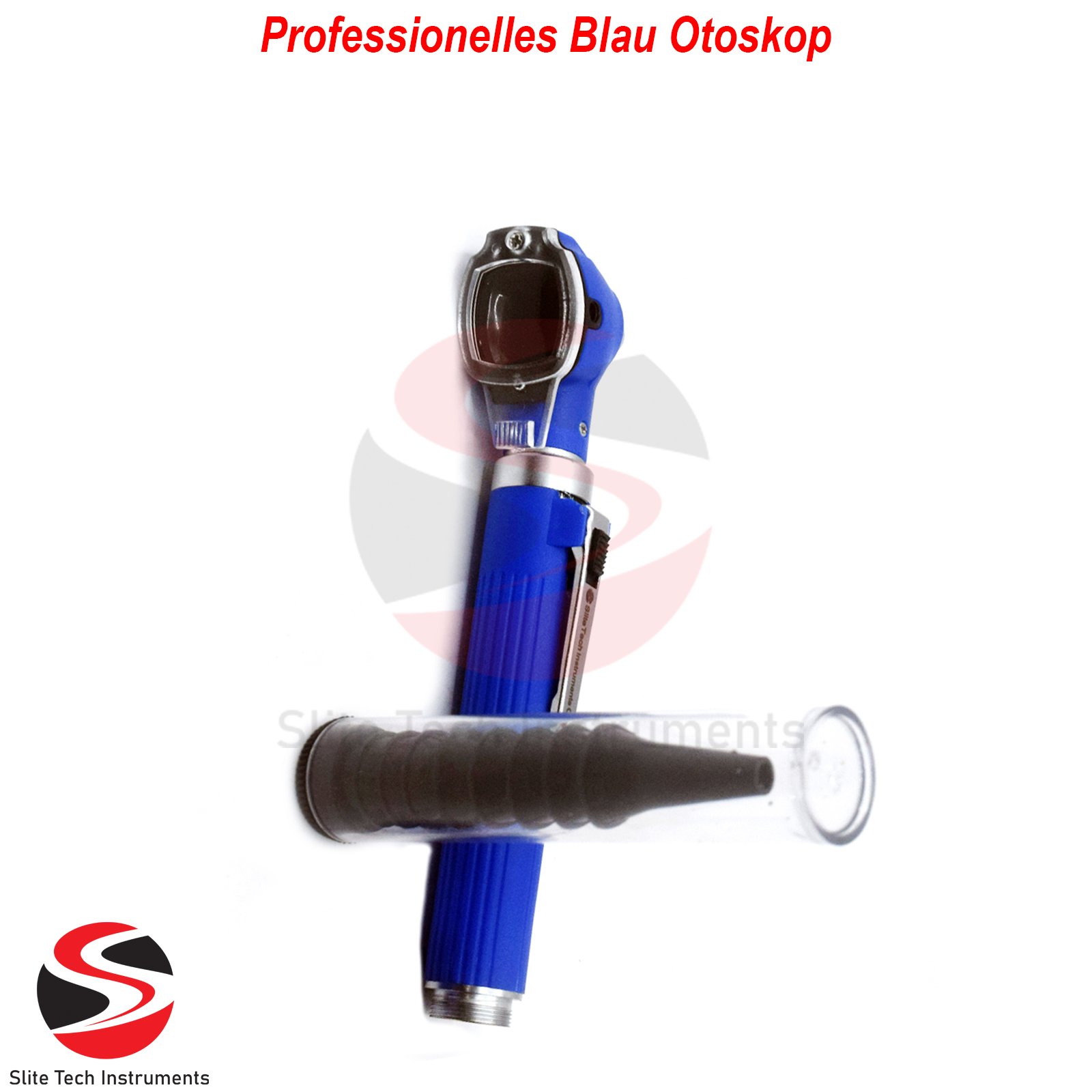 Professionelles Blau Otoskop Ohrlicht Ohrspiegel Otologie (Blue Otoskop) - Image 2