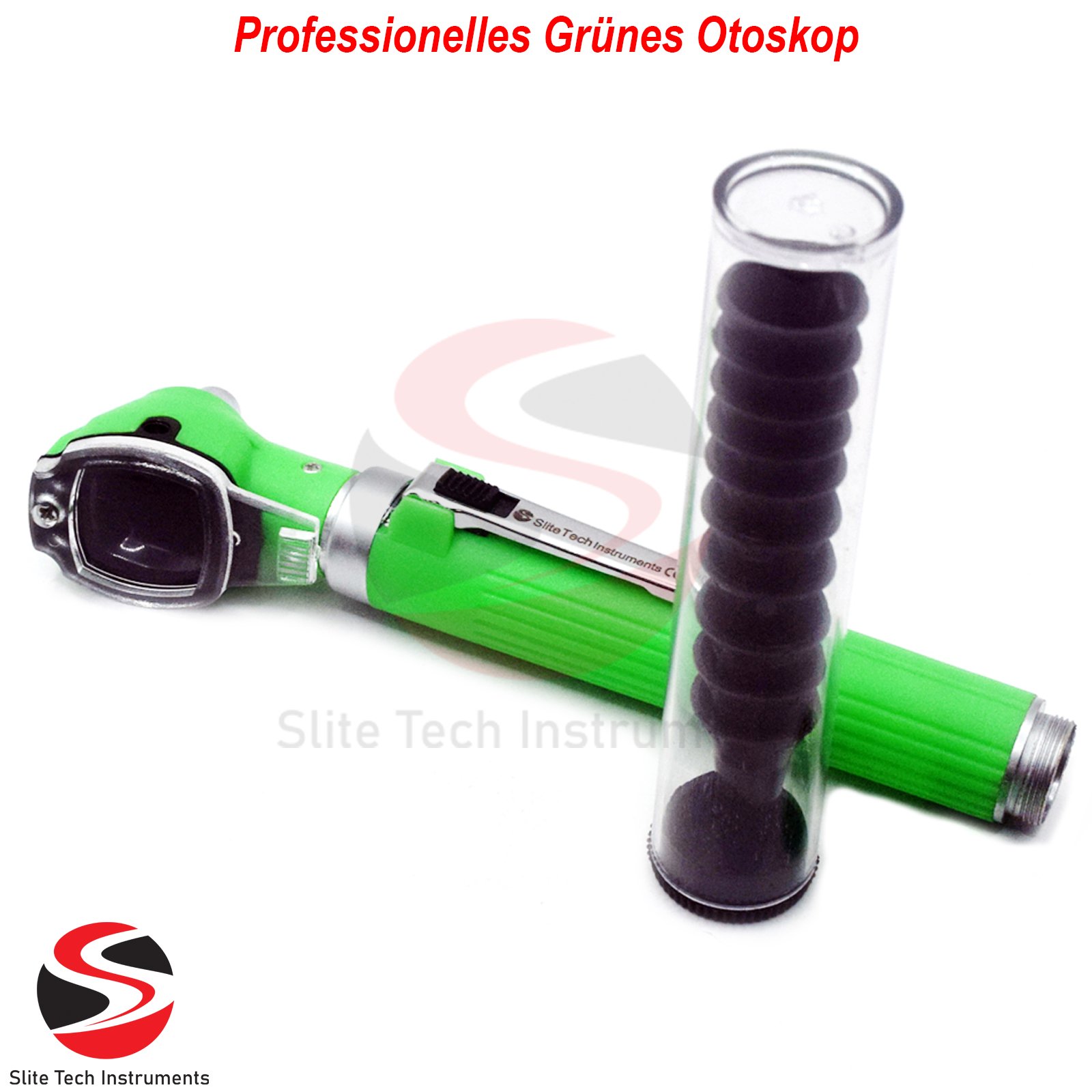 Professionelles Grünes Otoskop Ohrlicht Ohrspiegel Otologie (Green Otoskop) - Image 3
