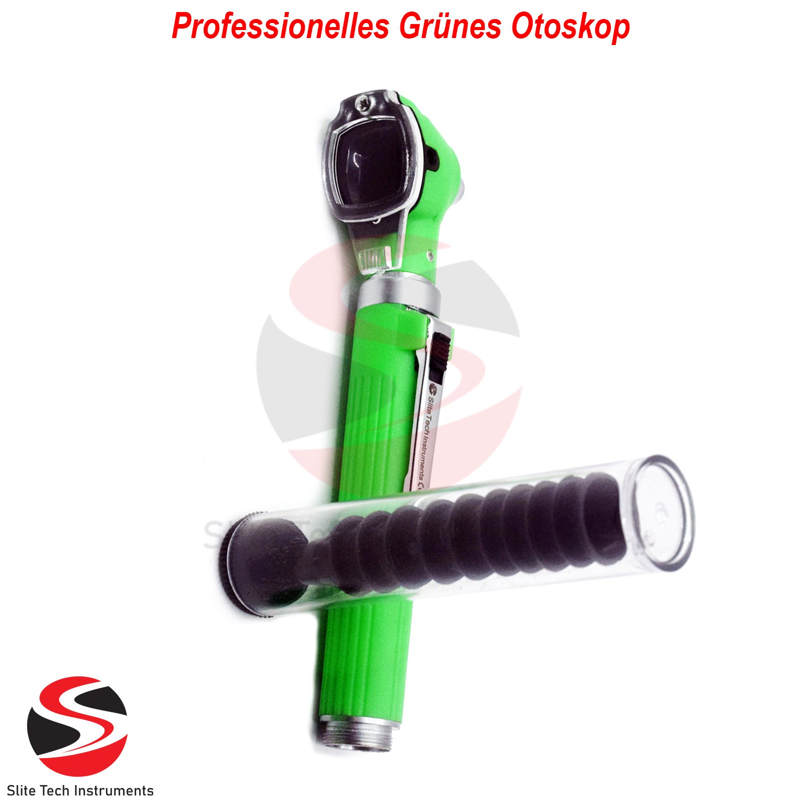 Professionelles Grünes Otoskop Ohrlicht Ohrspiegel Otologie (Green Otoskop) - Image 2