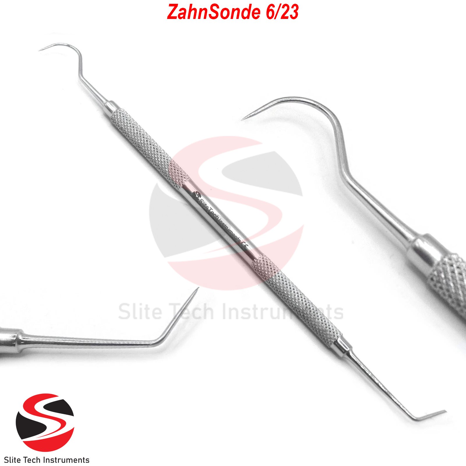 Dentist Zahnreinigung Zahnsonde 6/23 Zahnpflege Zahnsonde CE-zertifiziert