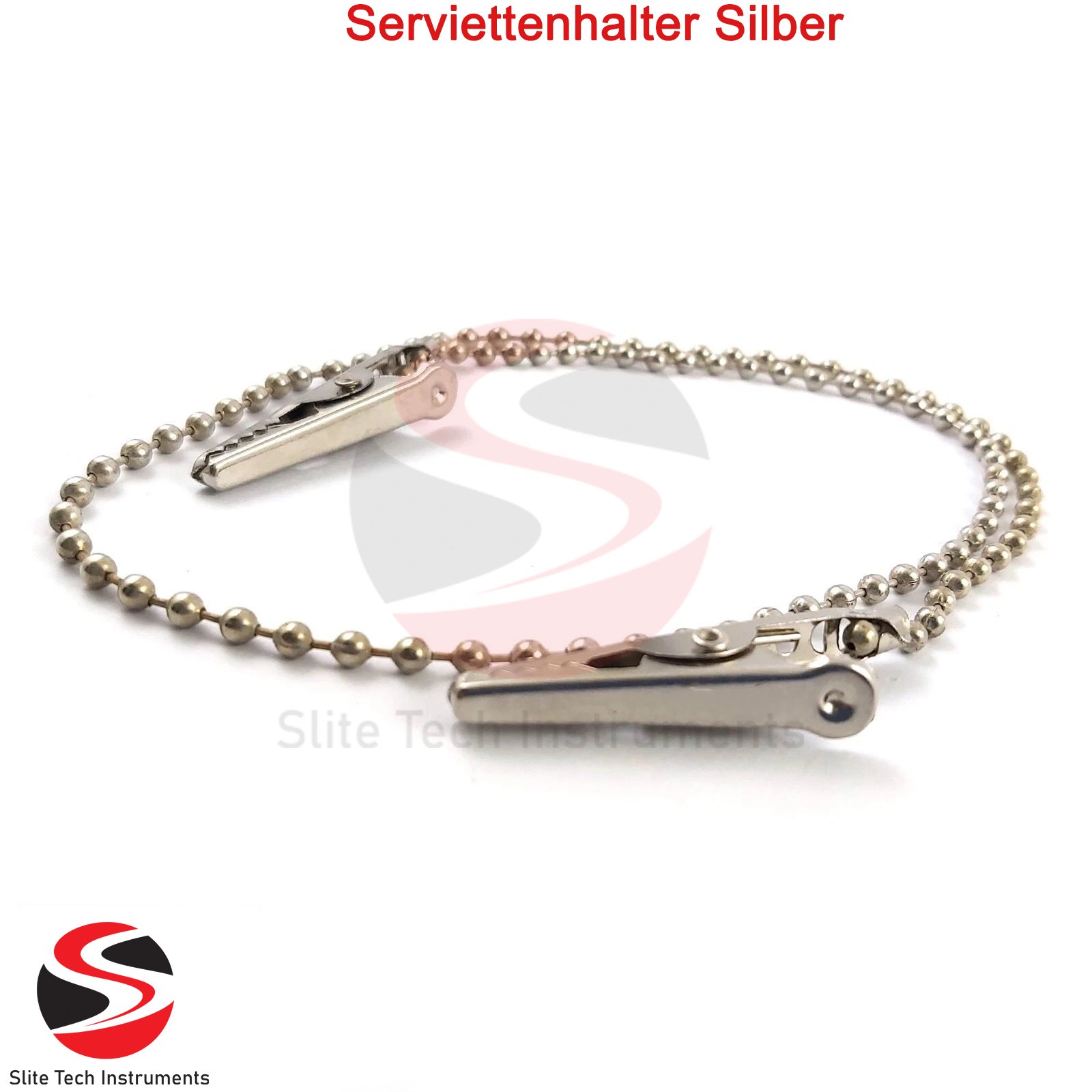 Dental Serviettenhalter Blau , Silber , Tofflemire Zahn Lätzchen Klemme Krokodilklemme Tatto Piercing - Image 4