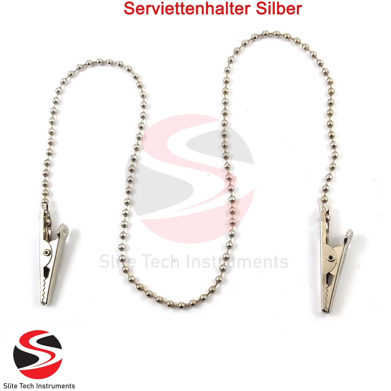 Dental Serviettenhalter Blau , Silber , Tofflemire Zahn Lätzchen Klemme Krokodilklemme Tatto Piercing - Image 3