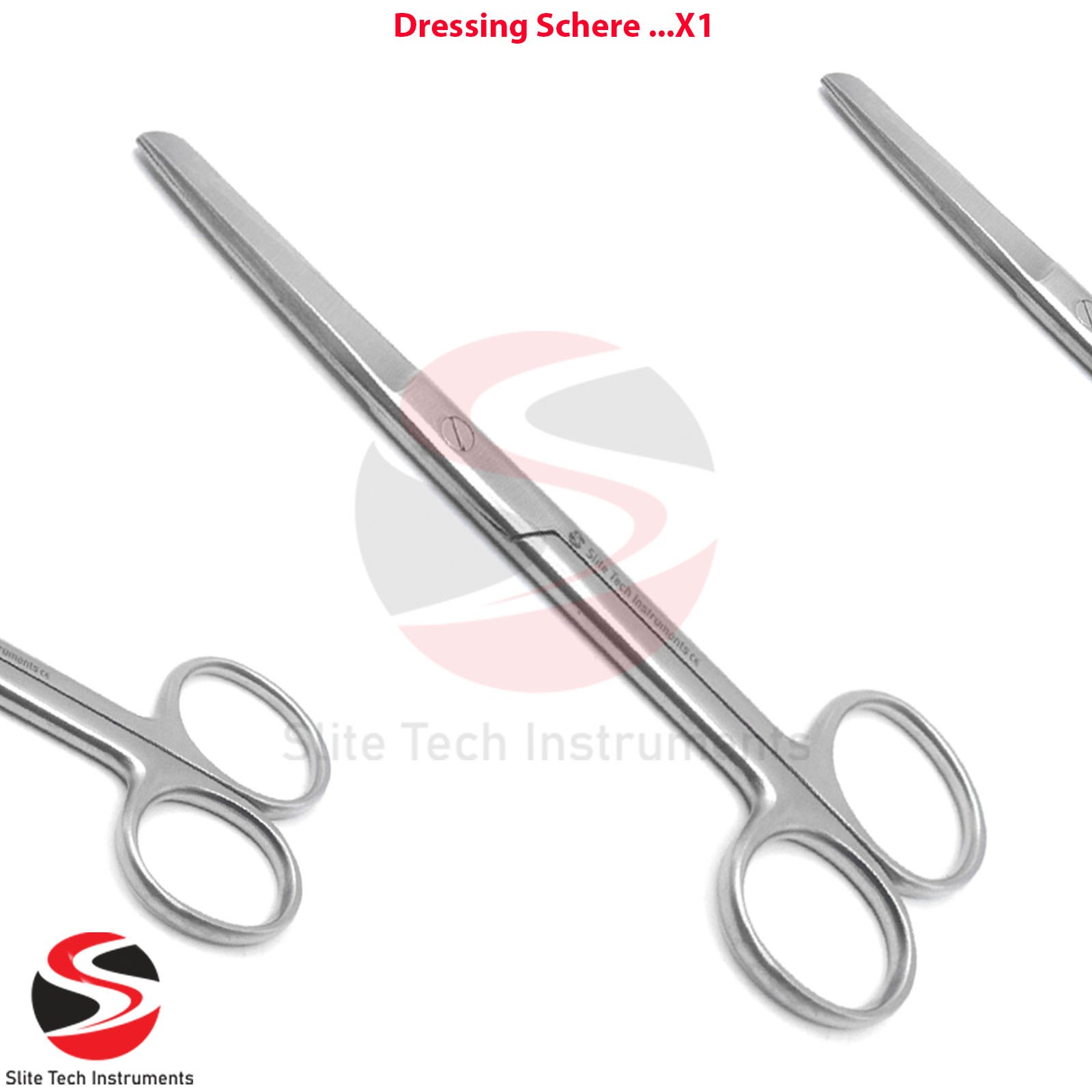 Veterinär Chirurgisch OP Instrumente Hemostat Nadelhalter Schere Zange Set - Image 6