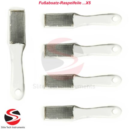 5x Fuß Fersenraspel-Entferner Hornhautentferner Fersenreiniger Fußfeile Pediküre