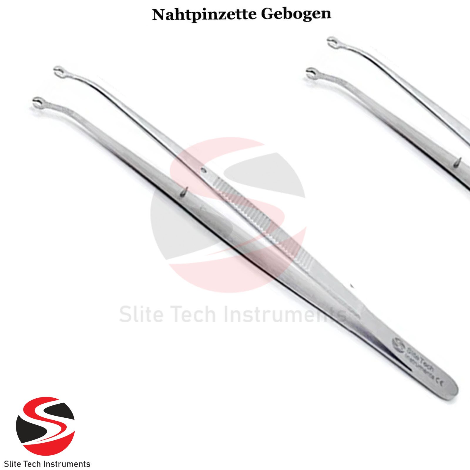 "Profi Anatomische Pinzette Chirurgische Edelstahl Gewebe Medizin Dental CE zertifiziert" - Image 20