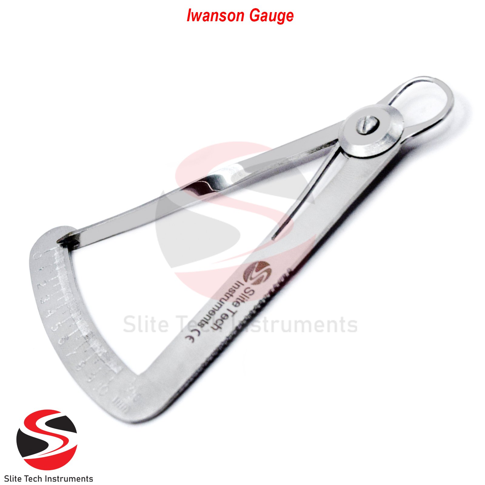 KFO Iwanson Gauge Messlehre Münchner Zürcher Modell Schieblehre Dental - Image 3