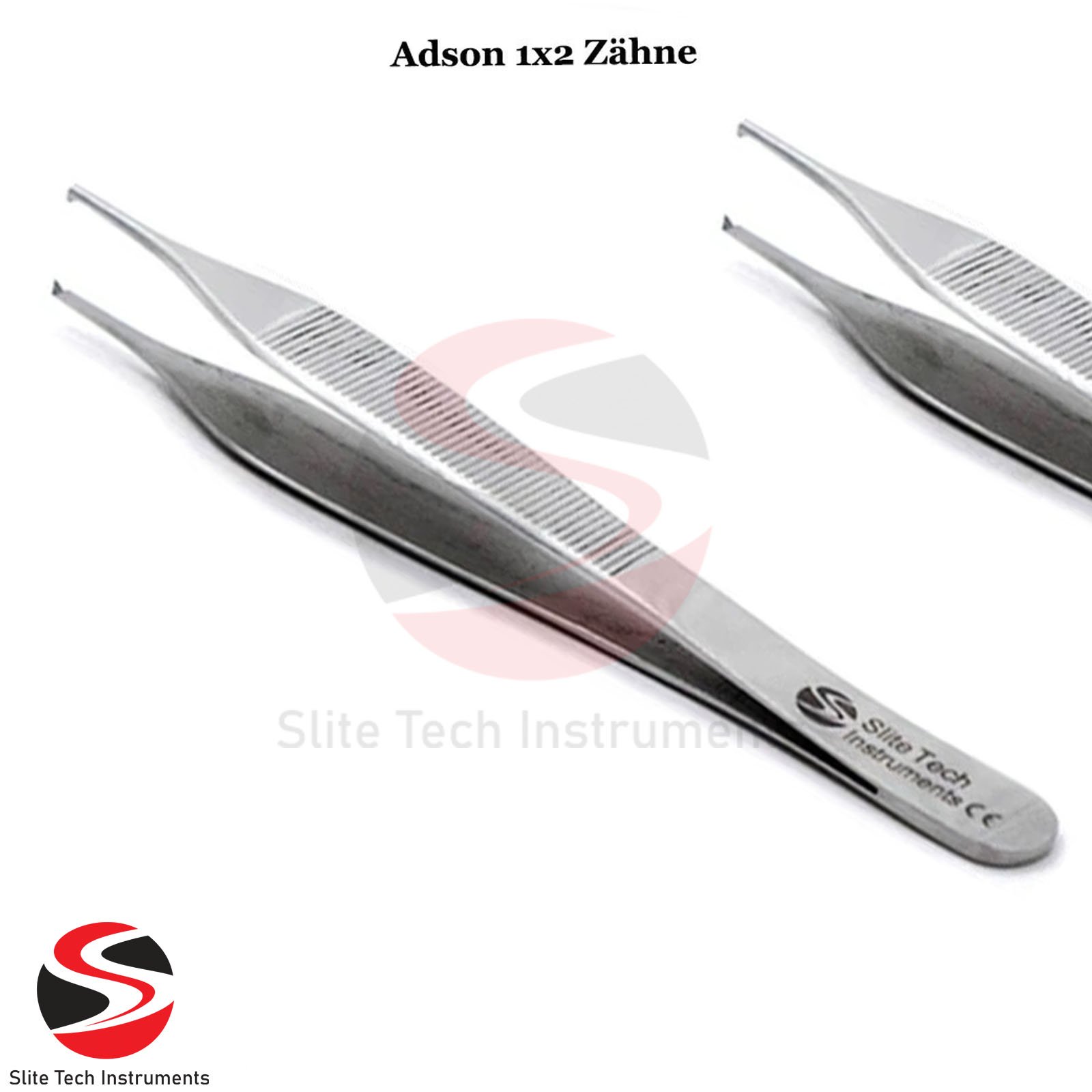 "Profi Anatomische Pinzette Chirurgische Edelstahl Gewebe Medizin Dental CE zertifiziert" - Image 16