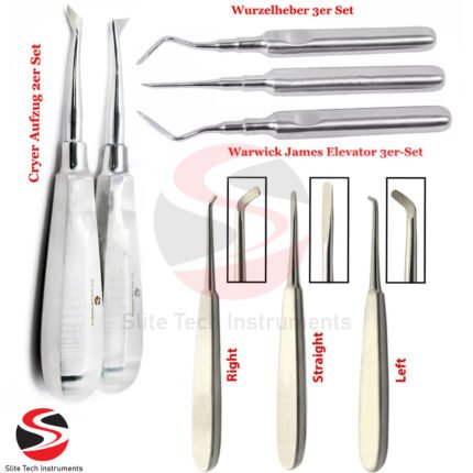Chirurgische Luxierinstrumente Wurzelheber Periotome Set für Zahnchirurgie Implantologie