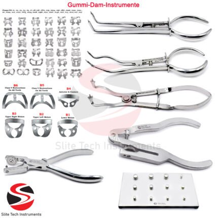 Kofferdamklammer Brewer Ainsworth Elfenbein-Ainsworth-Zange Zahnarzt Rubber Dam Instrumente