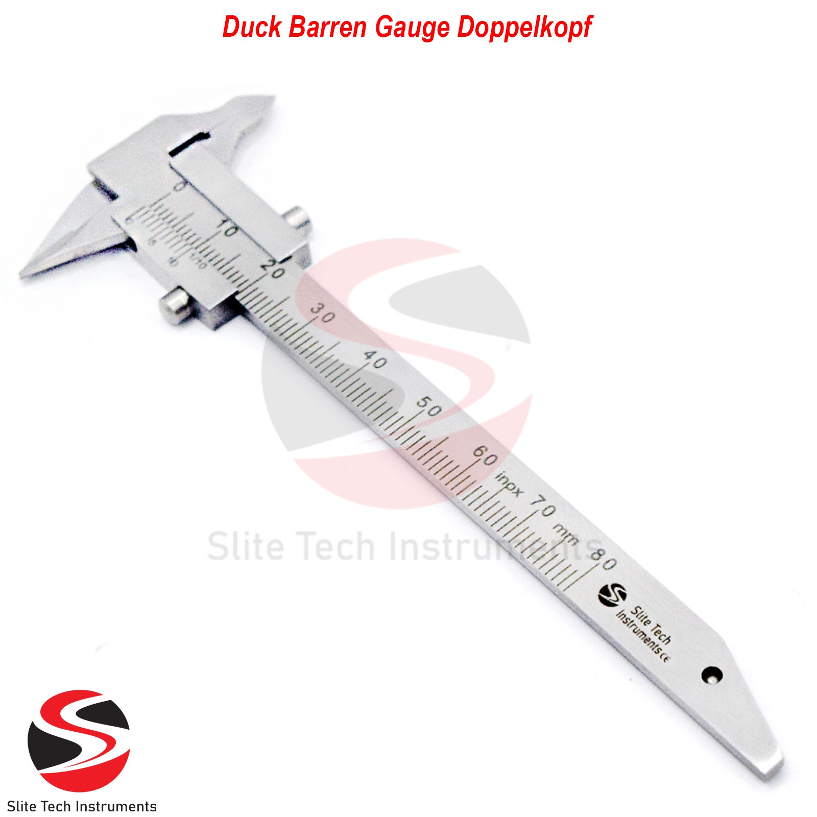 KFO Beerendonk Schieblehre Messlehre Münchner Zürcher Modell Schieblehre Dental - Image 2