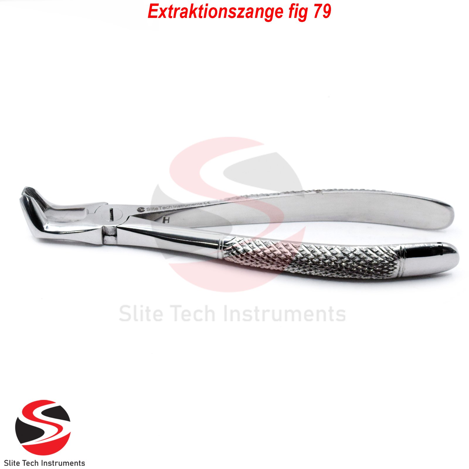 Dental Extraktionszange fig 79 Oberkiefer Unterkiefer Backenzahnentfernung Prämolaren - Image 3